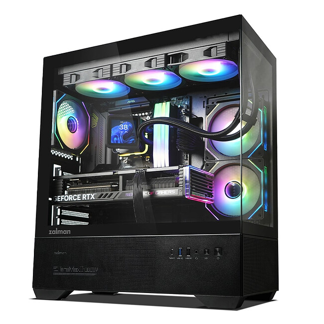 Корпус Zalman Chronix без БП Black