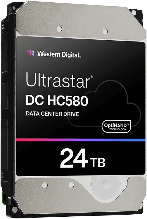 Жесткий диск WD Ultrastar DC HC580 24TB WUH722424ALE6L4 (0F62796)
