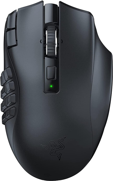 Мышь Razer Naga V2 HyperSpeed черный (RZ01-03600100-R3G1)