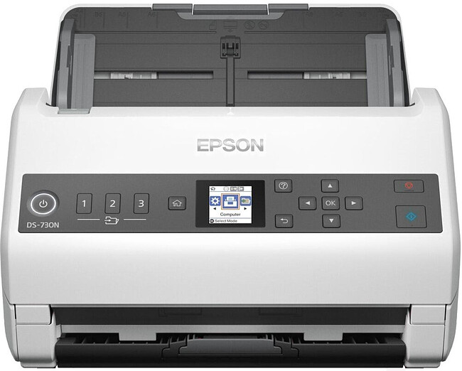 Сканер Epson WorkForce DS-730N (B11B259401)