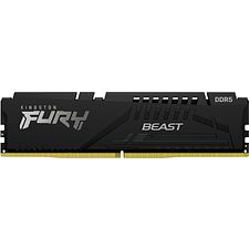 Оперативная память Kingston Fury Beast Black 32Gb DDR5 (KF560C36BBE-32)