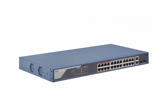 Коммутатор Hikvision DS-3E1326P-EI