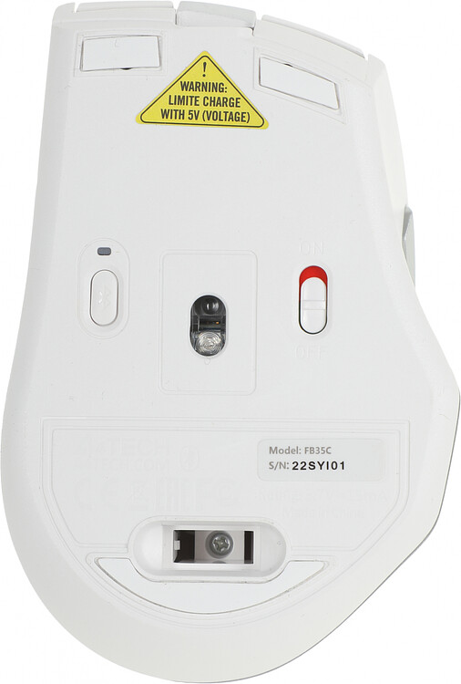 Набор периферии A4Tech Fstyler FB2535C Icy White белый/серый