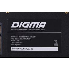 SSD диск Digma Run S9 2TB (DGSR2002TS93T)