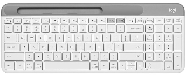 Клавиатура Logitech K580 белый/серебристый (920-009209)