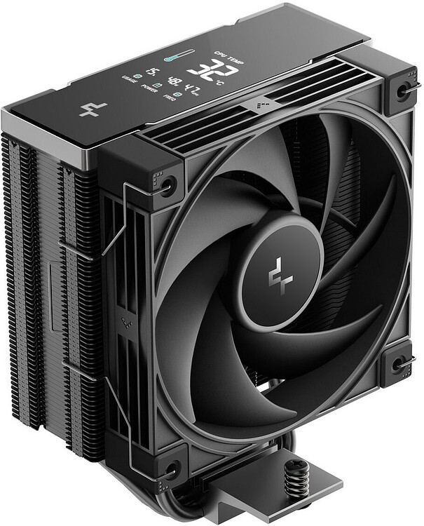 Кулер для процессора DeepCool AK400 G2 Digital NYX черный (R-AK400G2-BKNNMN-GJD-1) + термопаста DeepCool DS9 3.5г (R-DS9-GY035C-G)