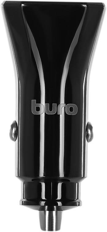 Автомобильное зарядное Buro BUCG1 2.1A+1A черный