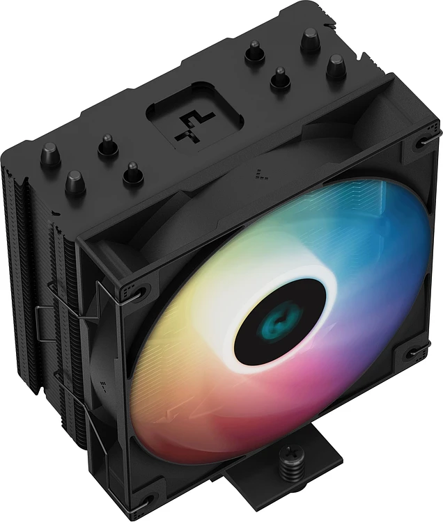 Кулер для процессора DeepCool AG400 BK ARGB BULK черный (R-AG400-BKANMC-BP-NA-2)