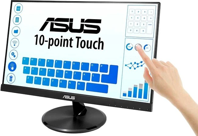 Монитор Asus VT229H черный (90LM0490-B01170)