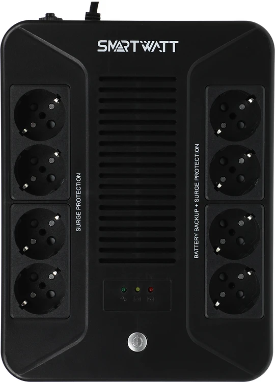 Источник бесперебойного питания Smartwatt Safe Pro черный (3703020270002)