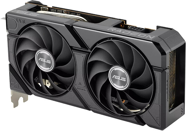 Видеокарта ASUS Dual Radeon RX 7600 EVO OC Edition 8GB GDDR6 DUAL-RX7600-O8G-EVO (90YV0LD0-M0NA00)