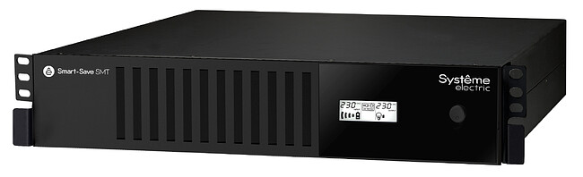 Источник бесперебойного питания Systeme Electric Smart-Save SMT 1000ВА (SMTSE1000RMI2U) Источник бесперебойного питания Systeme Electric Smart-Save SMT 1000ВА (SMTSE1000RMI2U)