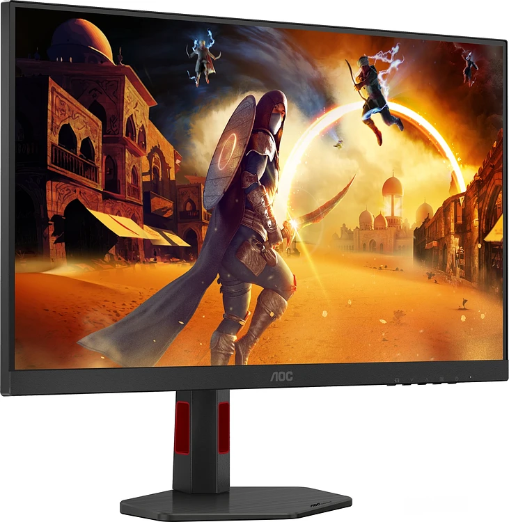 Монитор AOC U27G4R черный/красный