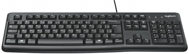 Клавиатура Logitech Keyboard K120 черный (920-002506)