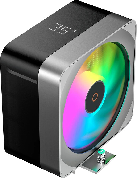 Кулер для процессора Ocypus Delta A40 EX BK Digital черный (Delta-A40-BK1NAWD00E-GL)