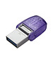 USB Flash-накопитель Kingston DataTraveler microDuo 3C 256Gb фиолетовый (DTDUO3CG3/256GB)