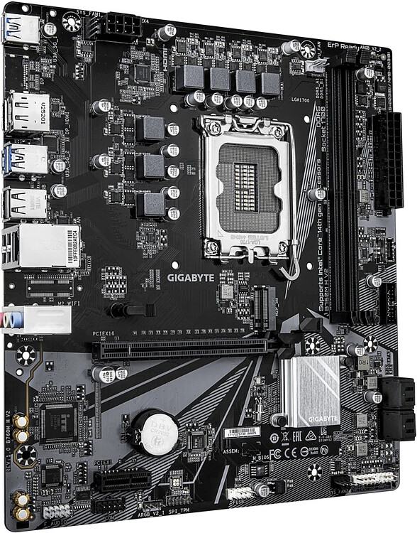 Материнская плата Gigabyte B760M H V2 rev. 1.0