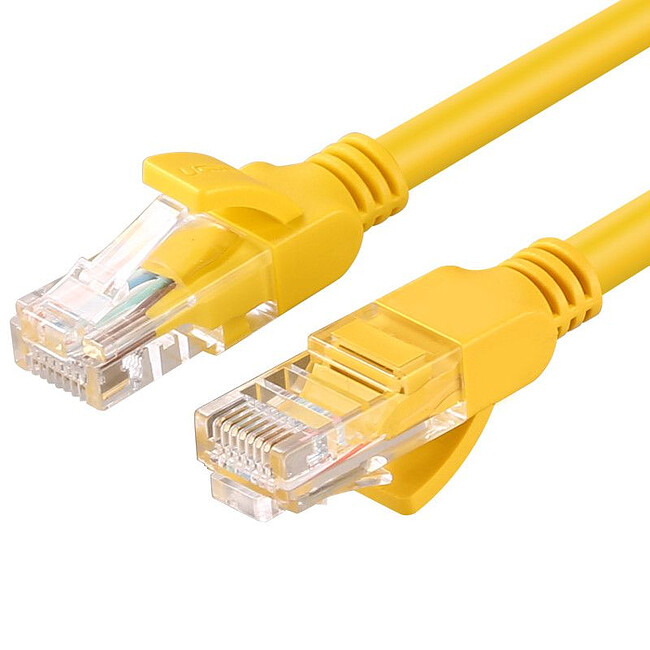 Патч-корд UGREEN NW103-11233 Yellow (11233)