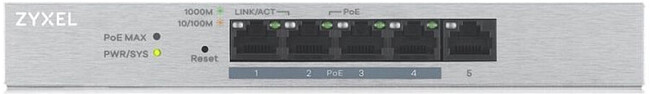 Коммутатор Zyxel GS1200-5HPV2-EU0101F