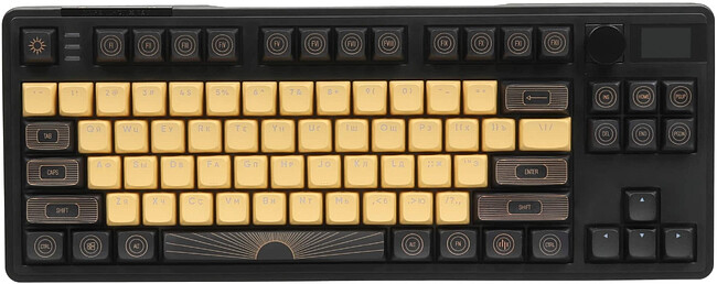 Клавиатура Дарк Проджект KD87A+Numpad черный (DP-KD-87A-000101-GMS)