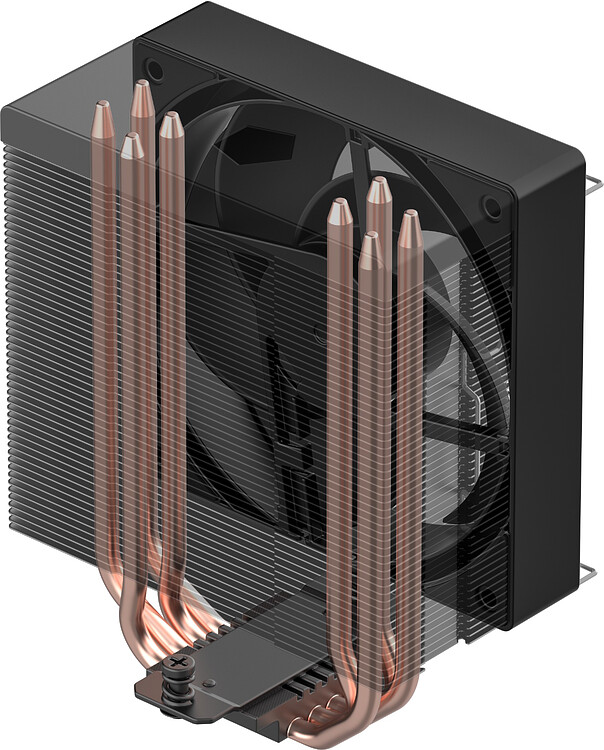 Кулер для процессора ID-Cooling SE-214-XT V2 Black