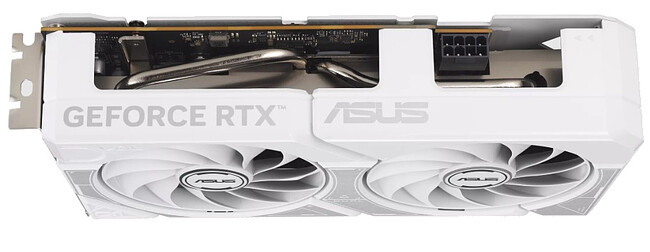 Видеокарта ASUS GeForce RTX 5060 Dual White OC 8GB GDDR7 DUAL-RTX5060-O8G-WHITE (90YV0N15-M0NA00)