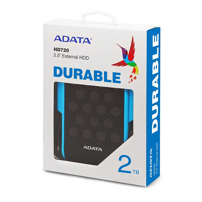 Внешний жесткий диск A-Data HD720 2TB Black/Blue (AHD720-2TU31-CBL)