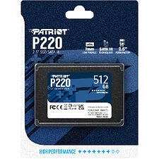 SSD диск Patriot SATA III 512Gb (P220S512G25)