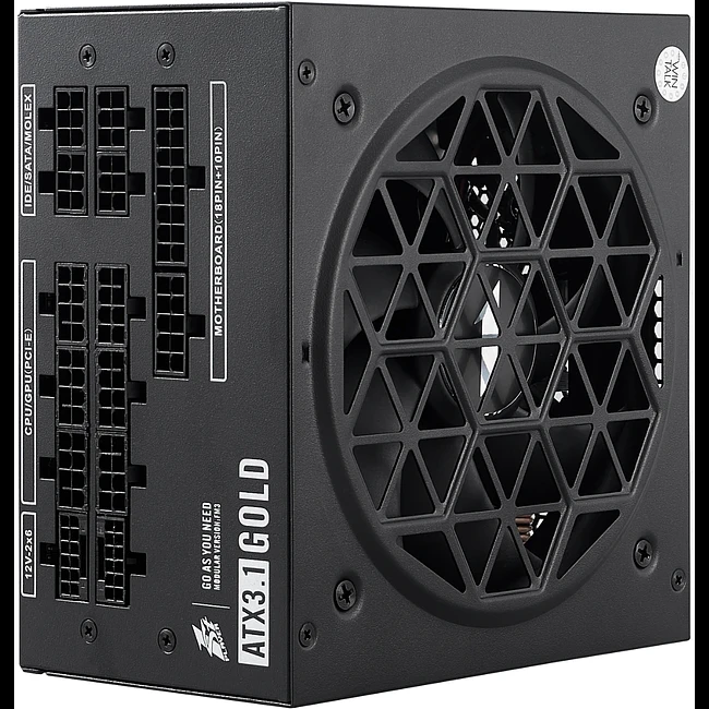 Блок питания 1stPlayer HA-1200BA4 1200W черный (NGDP-GLD-1200-BK-EU)