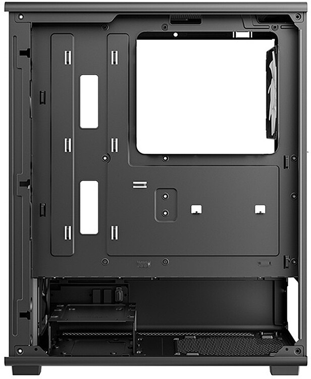 Корпус DeepCool CC550 4F ATX без БП черный (R-CC550BKANA4-G)