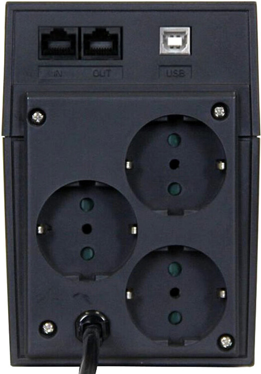 Источник бесперебойного питания Powercom Raptor Euro (RPT-800AP)