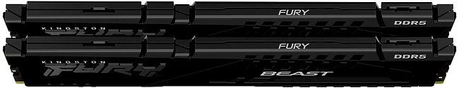 Оперативная память Kingston Fury Beast Black Expo 64GB DDR5 (KF552C40BB2K2-64)