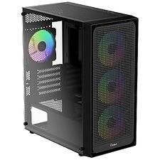 Корпус Ocypus Gamma C50 BK ARGB mATX без БП (Gamma-C50-BKG400XX-GL)