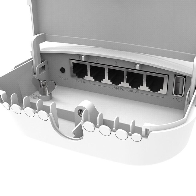 Точка доступа MikroTik OmniTIK 5 POE ac (RBOmniTikPG-5HacD)