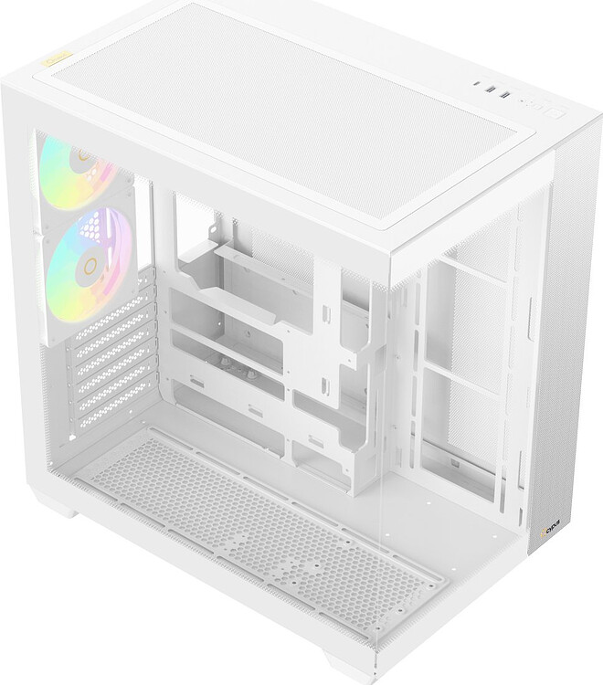 Корпус Ocypus Delta C74 WH ARGB без БП белый (Delta-C74-WHD200XX-GL)