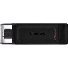 USB Flash-накопитель Kingston Data Traveler 70 Type-C 256Gb черный (DT70/256GB)