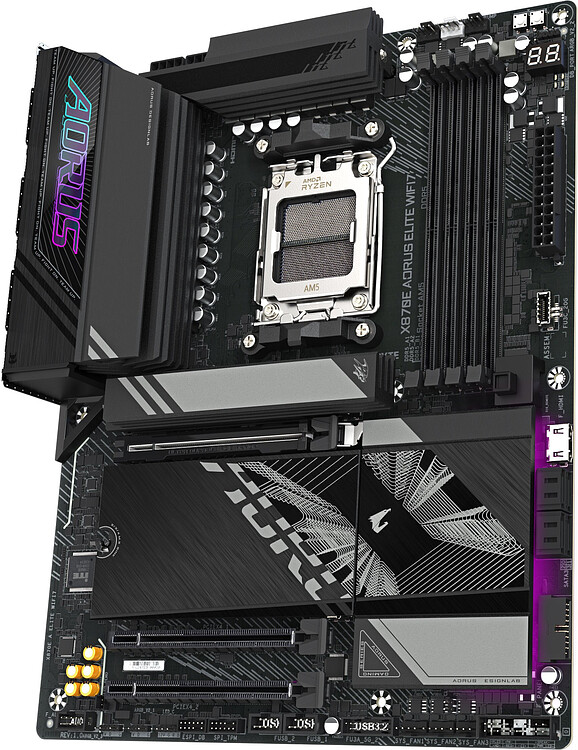 Материнская плата GigaByte X870E Aorus Elite WIFI7 rev. 1.3