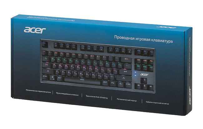 Клавиатура Acer OKW126 черный (ZL.KBDEE.00G)