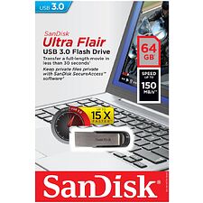 USB Flash-накопитель SanDisk Cruzer Ultra Flair CZ73 64GB (SDCZ73-064G-G46)