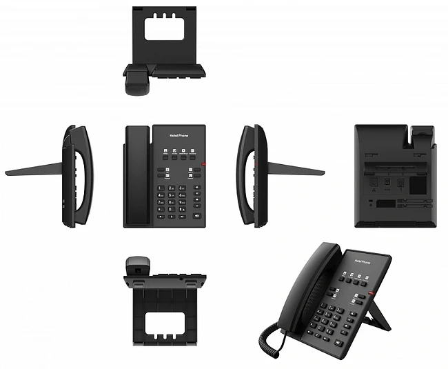 IP-телефон Fanvil H1 черный (H1 HOTEL PHONE)