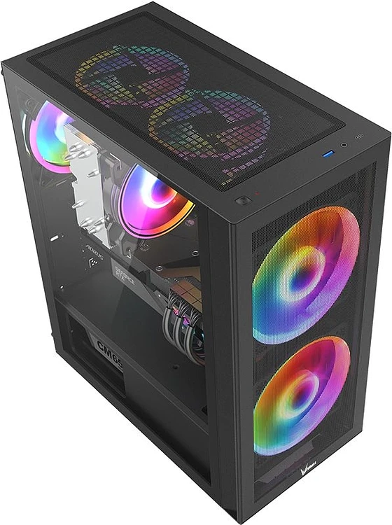 Корпус Formula V Line Air Power G5 Duo черный без БП