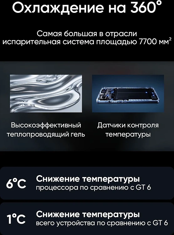 Смартфон Realme GT 7T 12/256GB RMX5085 синий ледник