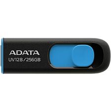 USB Flash-накопитель A-Data DashDrive UV128 256Gb черный/синий (AUV128-256G-RBE) USB Flash-накопитель A-Data DashDrive UV128 256Gb черный/синий (AUV128-256G-RBE)