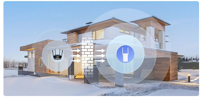Усилитель Wi-Fi Mercusys ME80X