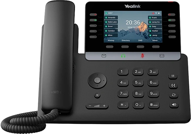 IP-телефон Yealink SIP-T74W черный