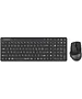 Набор периферии A4Tech Fstyler FB2800C Air2 черный/серый