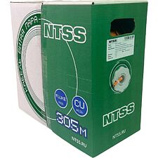 Кабель информационный NTSS NTSS-IN-UTP4-5Е-LSZH-OR оранжевый