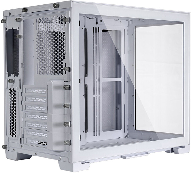 Корпус Lian Li O11 Dynamic Mini E-ATX без БП белоснежный (G99.O11DMI-S.00)