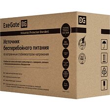 Источник бесперебойного питания ExeGate Power Smart ULB-800.LCD.AVR.2SH.RJ.USB (EP212517RUS)