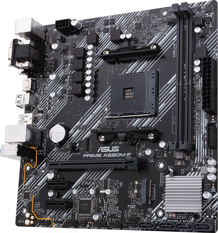 Материнская плата ASUS Prime A520M-E/CSM (90MB1510-M0EAYC)